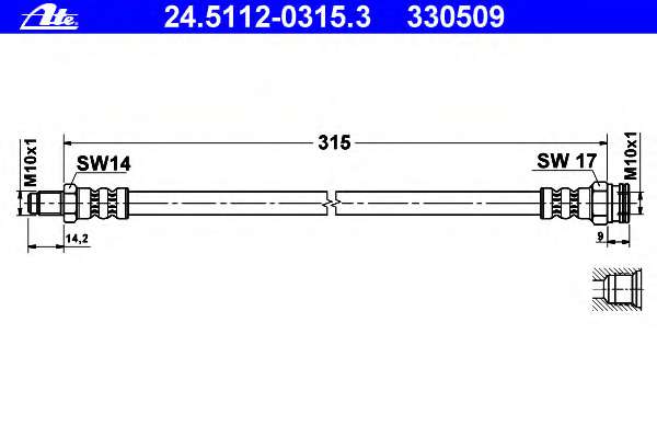 Тормозной шланг