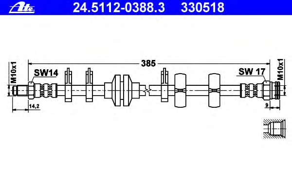 Тормозной шланг
