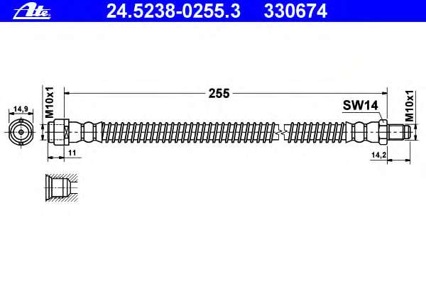 Тормозной шланг