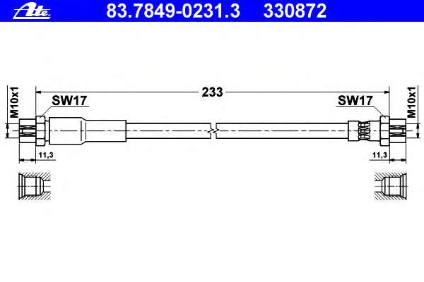 {ЗАМІНА НА 3C0611775}