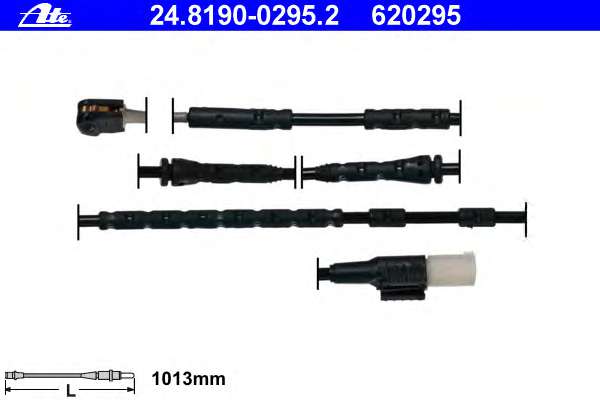 Сигнализатор, износ тормозных колодок