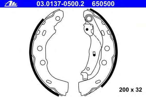 Комплект тормозных колодок