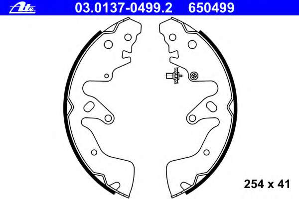 Комплект тормозных колодок