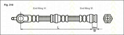 Тормозной шланг