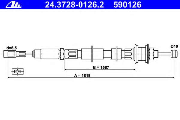 Трос, управление сцеплением