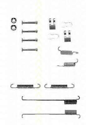 Комплектующие, тормозная колодка