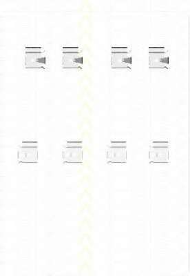 Комплектующие, колодки дискового тормоза