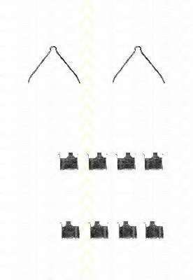 Комплектующие, колодки дискового тормоза