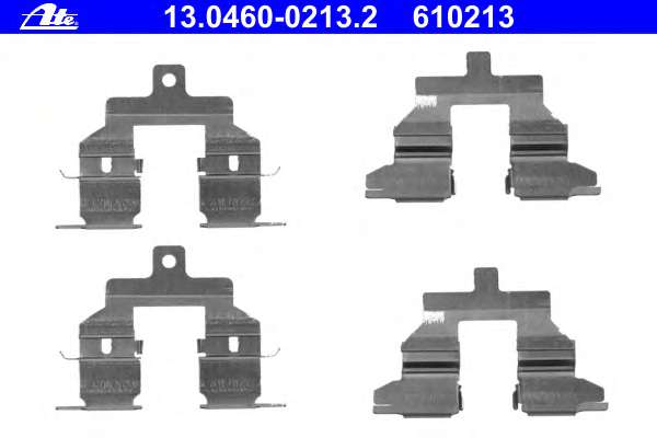 Комплектующие, колодки дискового тормоза