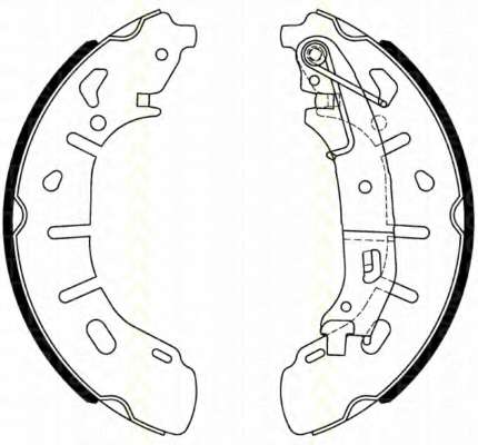Комплект тормозных колодок