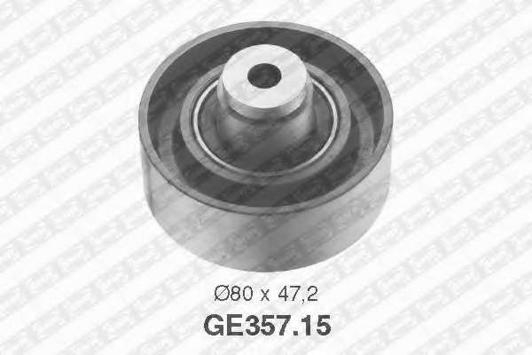 80x10x31 Ролик паска приводного VW Audi A3 1,9 TDI 96-