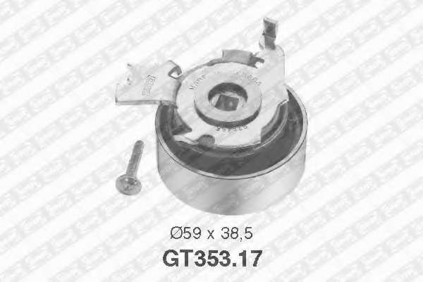 Ролик паска приводного Opel 1,6/1,6 16v