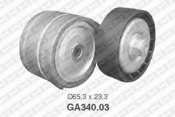 Натяжной ролик, поликлиновой  ремень