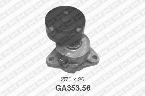 Натяжной ролик, поликлиновой ремень