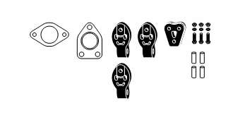 Монтажный комплект, система выпуска