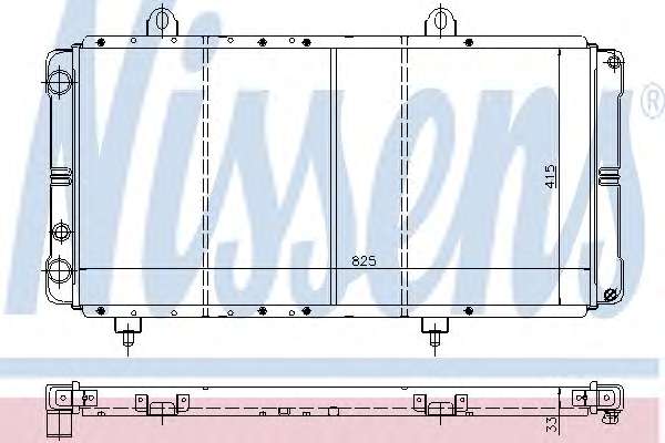 Радиатор, охлаждение двигателя
