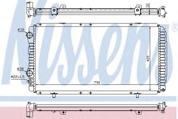 Радиатор, охлаждение двигателя
