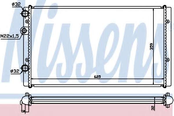 Радиатор, охлаждение двигателя