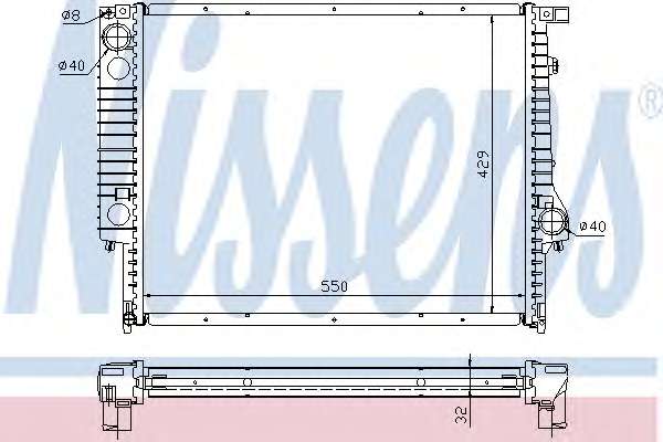 Радиатор, охлаждение двигателя