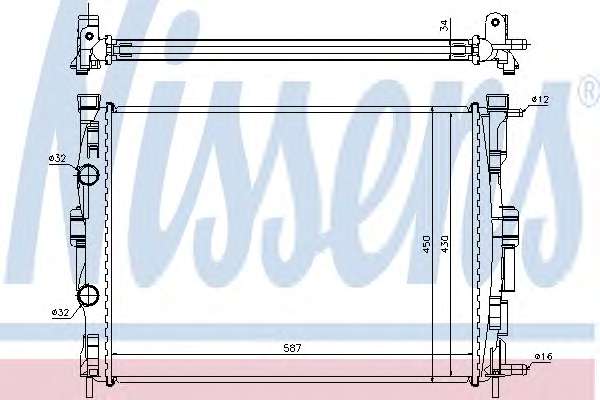 Радиатор, охлаждение двигателя