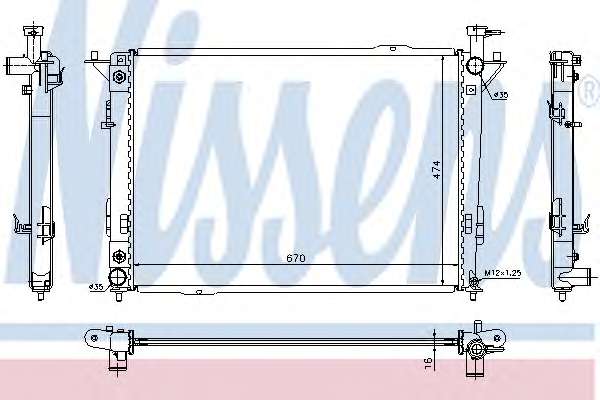 Радиатор, охлаждение двигателя