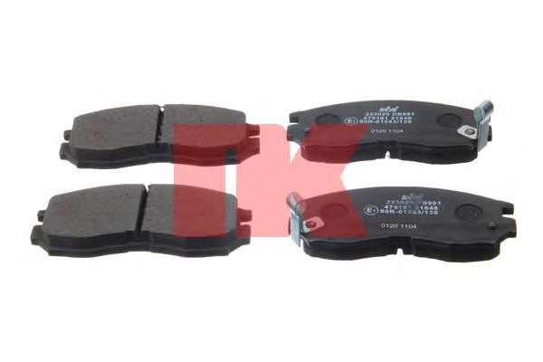 Комплект тормозных колодок, дисковый тормоз