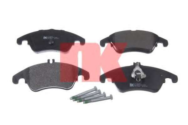 Гальмівні колодки дискові перед. DB klasa W 204 C 280,320,350 07-