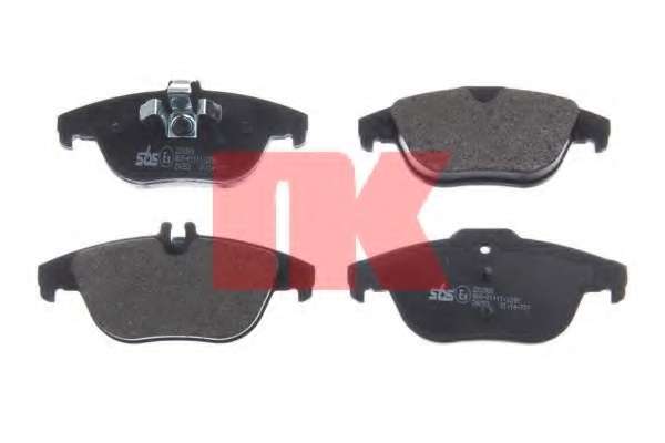 Комплект тормозных колодок, дисковый тормоз