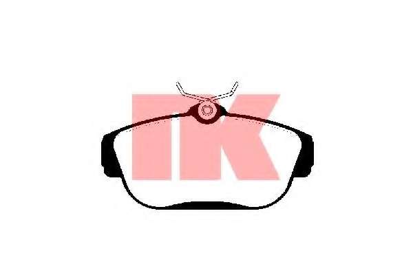 Комплект тормозных колодок, дисковый тормоз