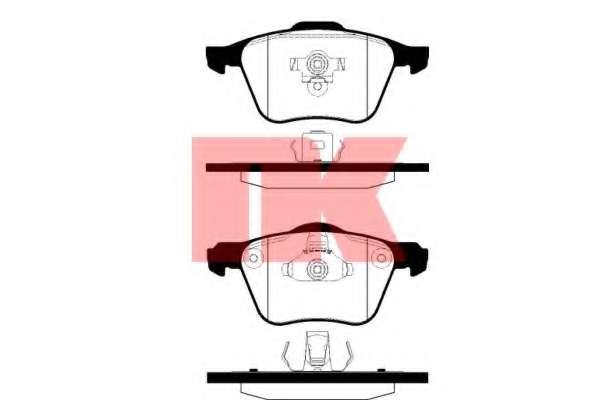 Гальмівні колодки передні Volvo V40 13-