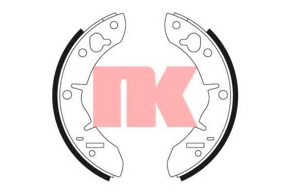 Комплект тормозных колодок