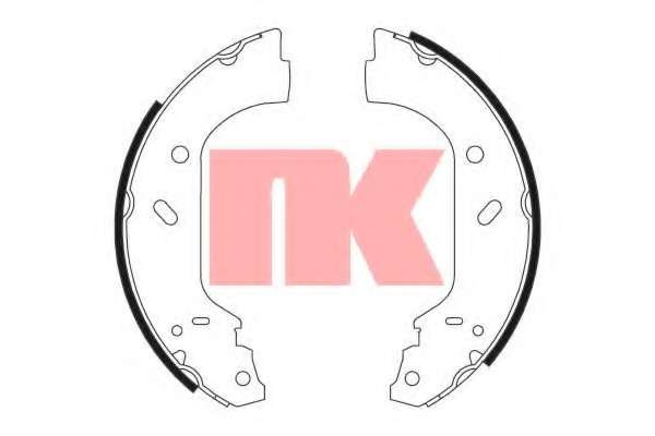 Комплект тормозных колодок