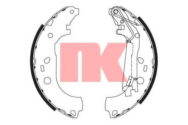 Комплект тормозных колодок