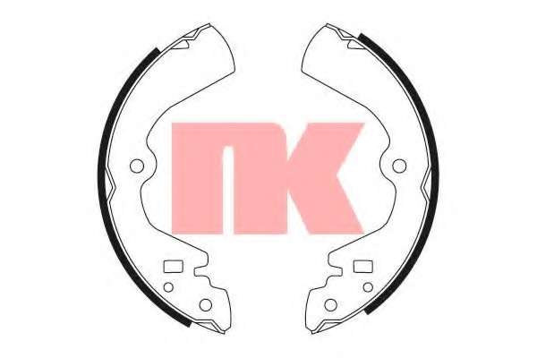 Комплект тормозных колодок