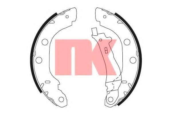 Комплект тормозных колодок