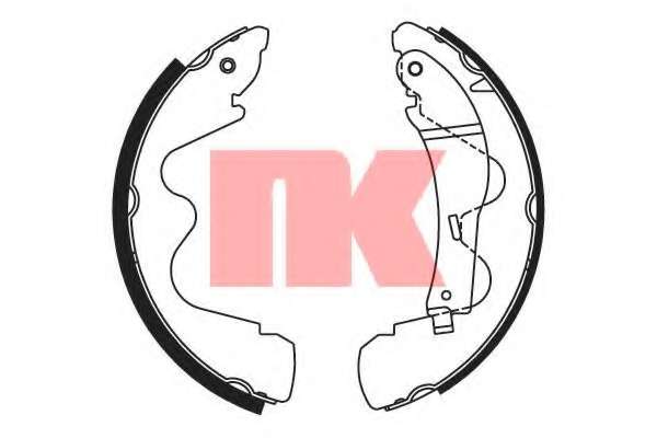 Комплект тормозных колодок