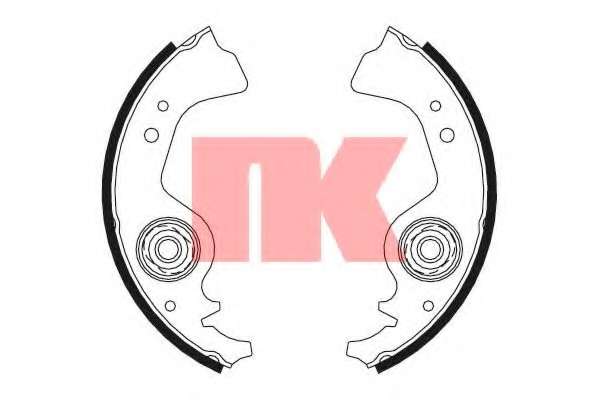 Комплект тормозных колодок