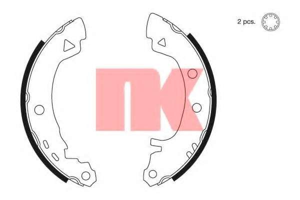 Комплект тормозных колодок