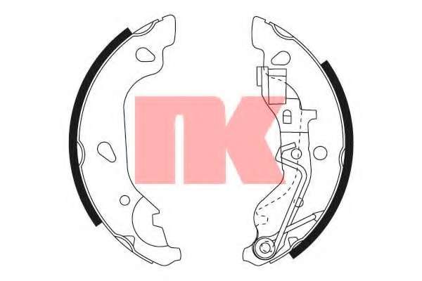 Комплект тормозных колодок