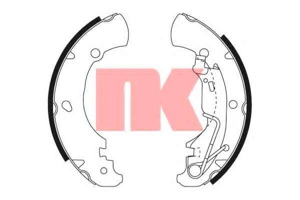 Комплект тормозных колодок