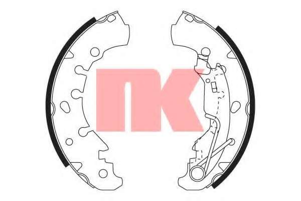 Комплект тормозных колодок