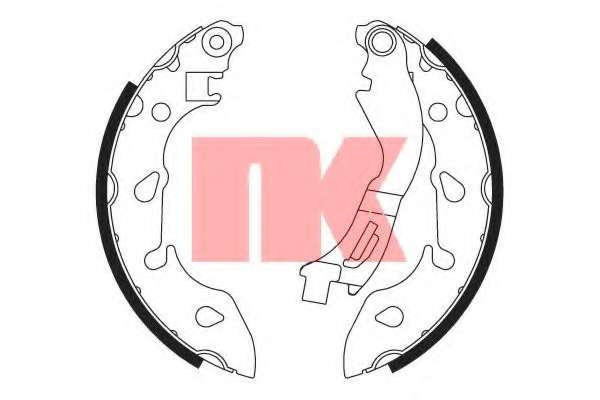 Комплект тормозных колодок