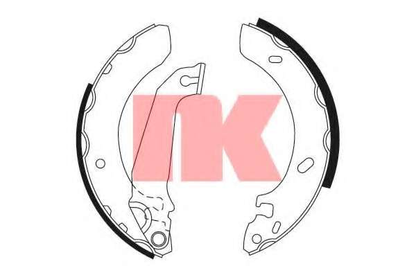 Комплект тормозных колодок