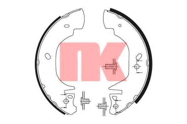 Комплект тормозных колодок