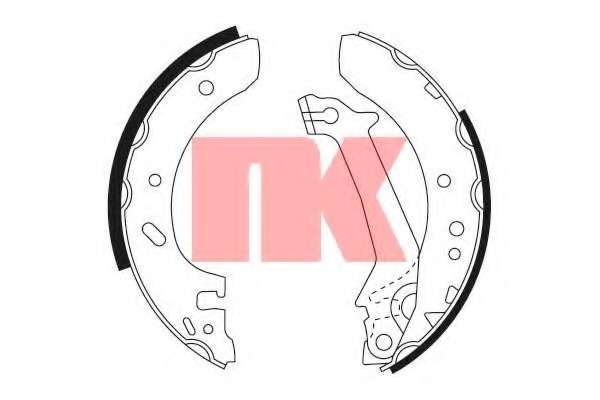 Комплект тормозных колодок