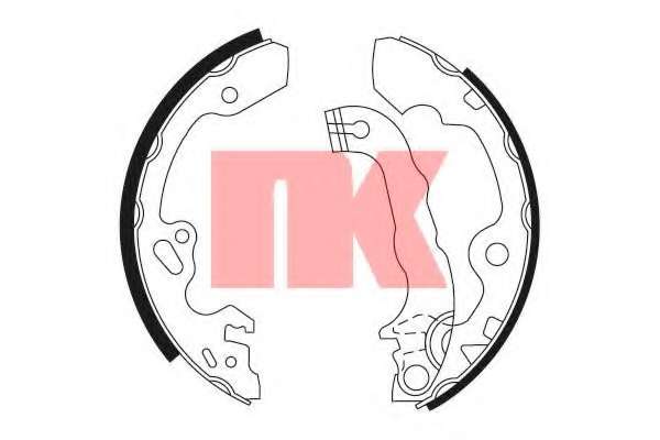 Комплект тормозных колодок