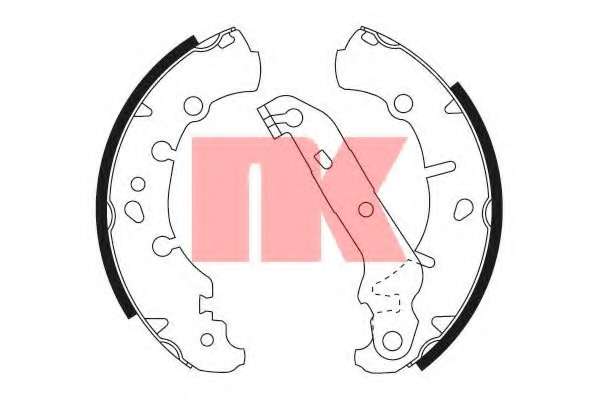 Комплект тормозных колодок