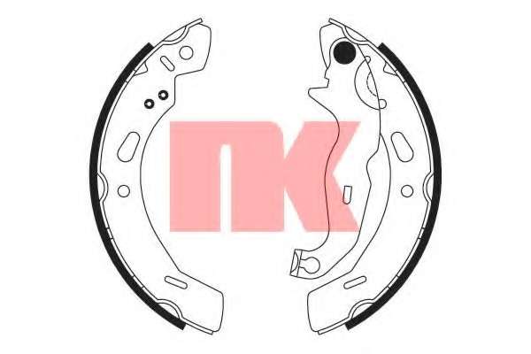 Комплект тормозных колодок