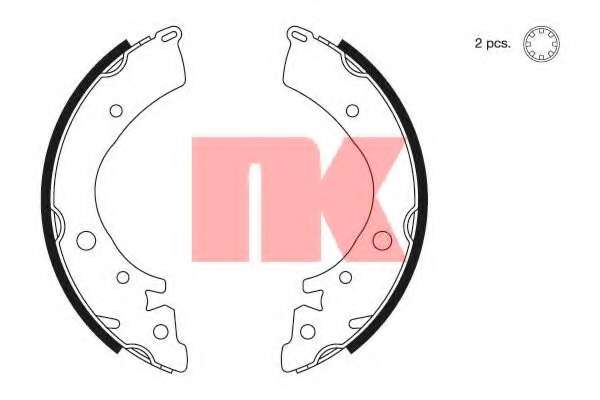 Комплект тормозных колодок