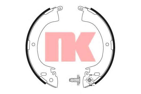 Комплект тормозных колодок